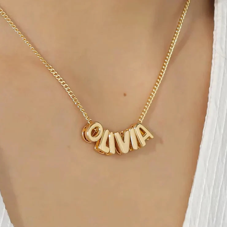 Name Bubble Necklace