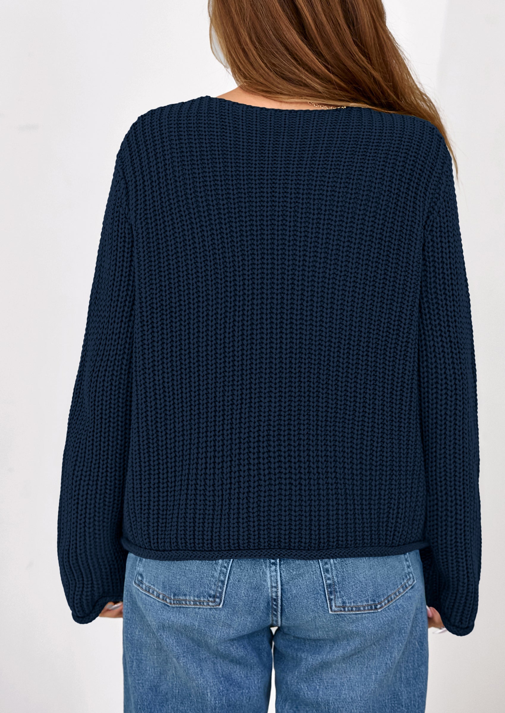 Cardigan Sweaters for Women Trendy Oversized Knit Chunky Button Cardigans Fall Winter Outfits with Pockets