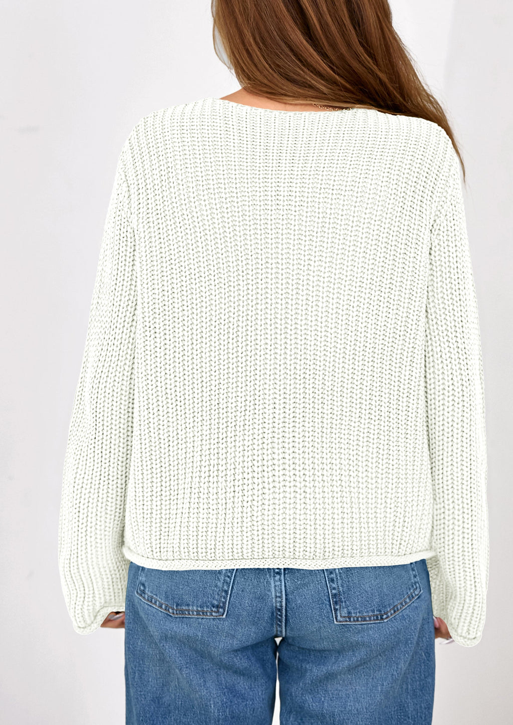 Cardigan Sweaters for Women Trendy Oversized Knit Chunky Button Cardigans Fall Winter Outfits with Pockets