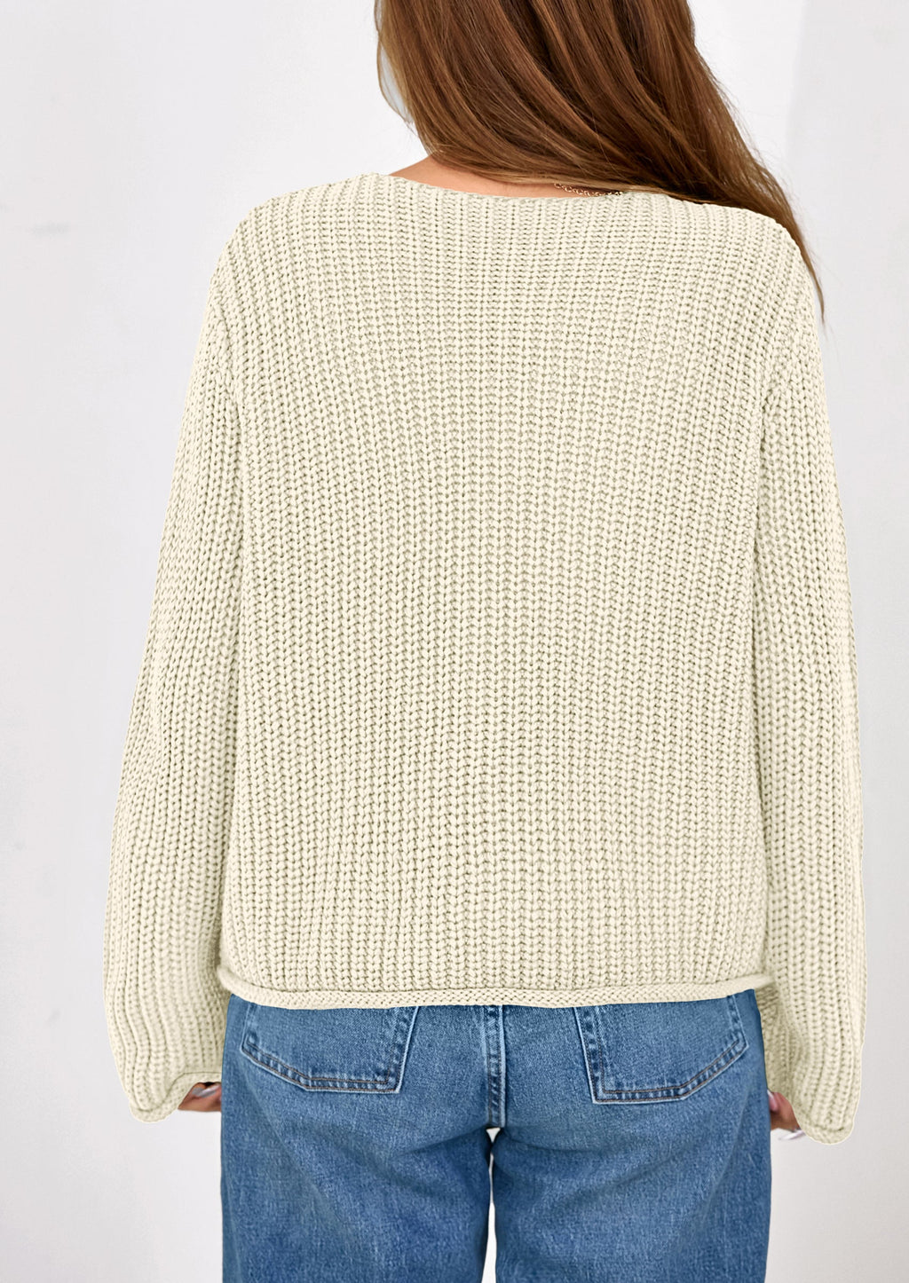 Cardigan Sweaters for Women Trendy Oversized Knit Chunky Button Cardigans Fall Winter Outfits with Pockets