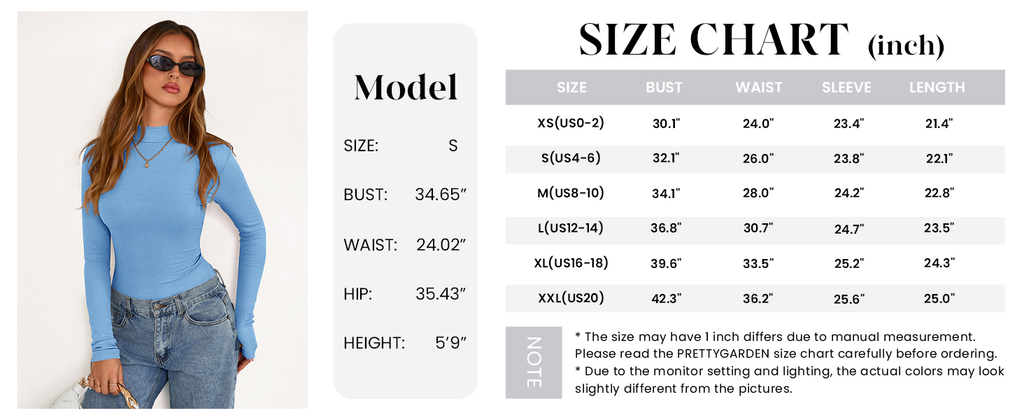 Women's Turtleneck Long Sleeve Shirts Fall Basic Tees Ribbed Fitted Tops Thermal Layering Knit Top Clothes