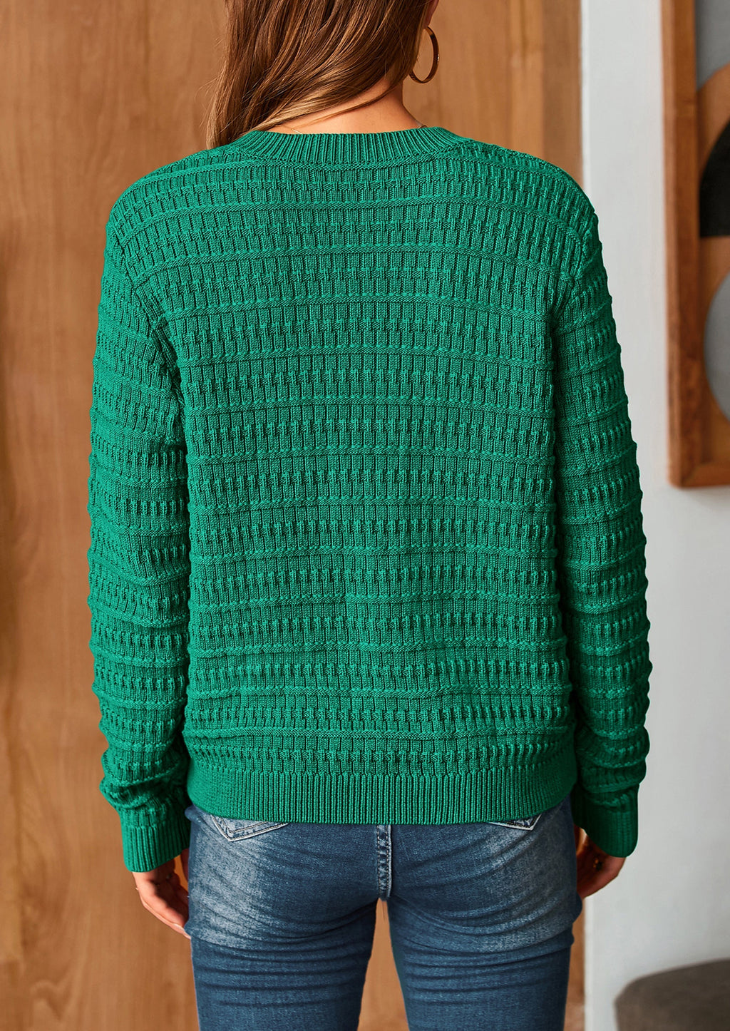 Women's Knit Cardigan Sweaters Casual Long Sleeve Open Front Button Down Trendy Jackets Outerwear