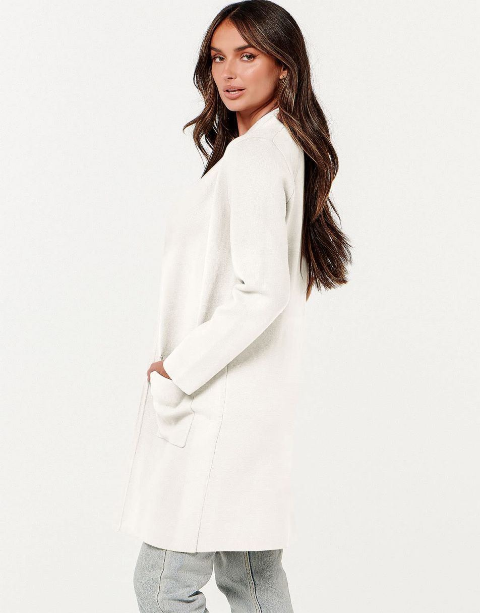 Cardigan Sweater for Women Casual 2025 Fall Winter Fashion Coat Long Sleeve Open Front Knit Coatigan Clothes