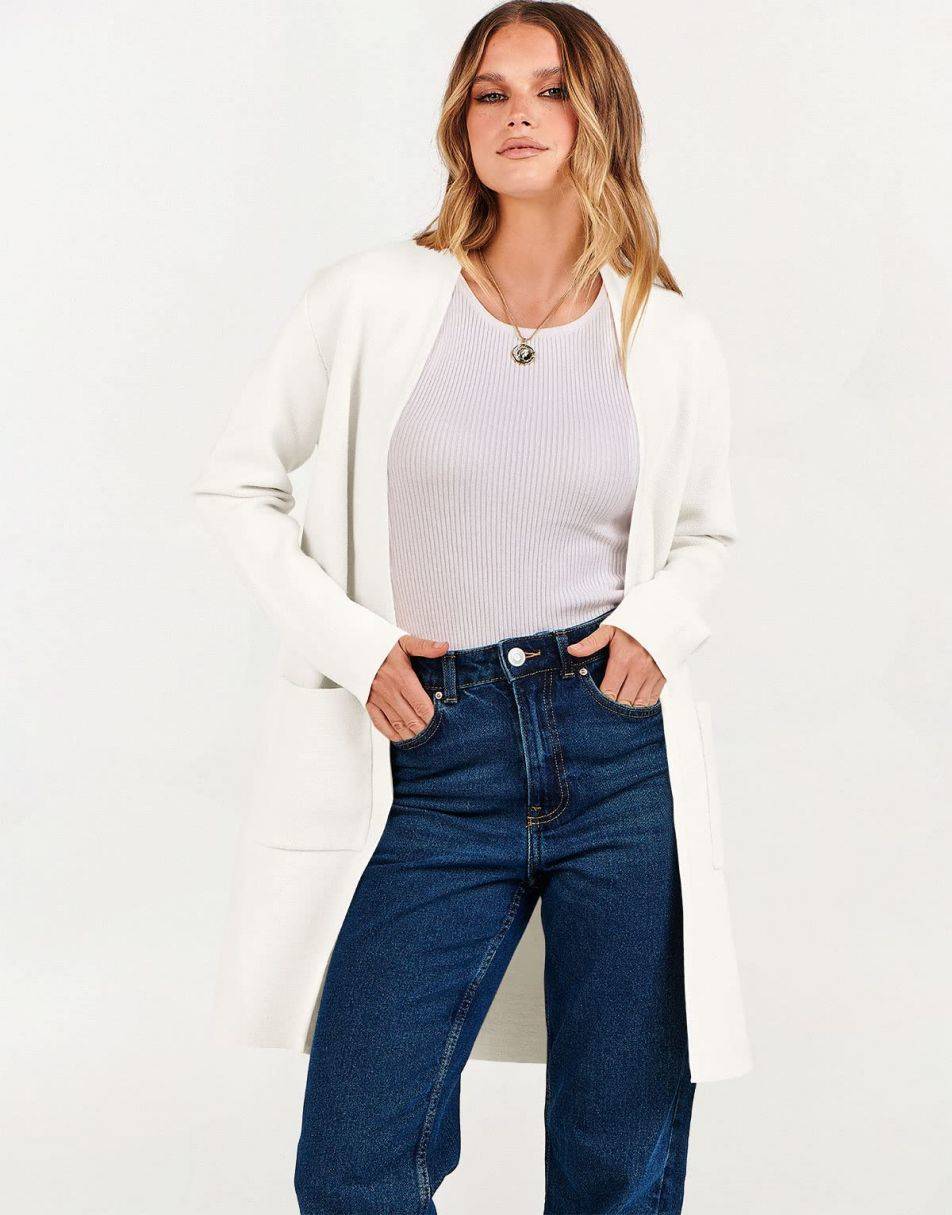 Cardigan Sweater for Women Casual 2025 Fall Winter Fashion Coat Long Sleeve Open Front Knit Coatigan Clothes