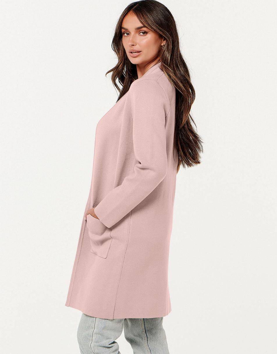 Cardigan Sweater for Women Casual 2025 Fall Winter Fashion Coat Long Sleeve Open Front Knit Coatigan Clothes