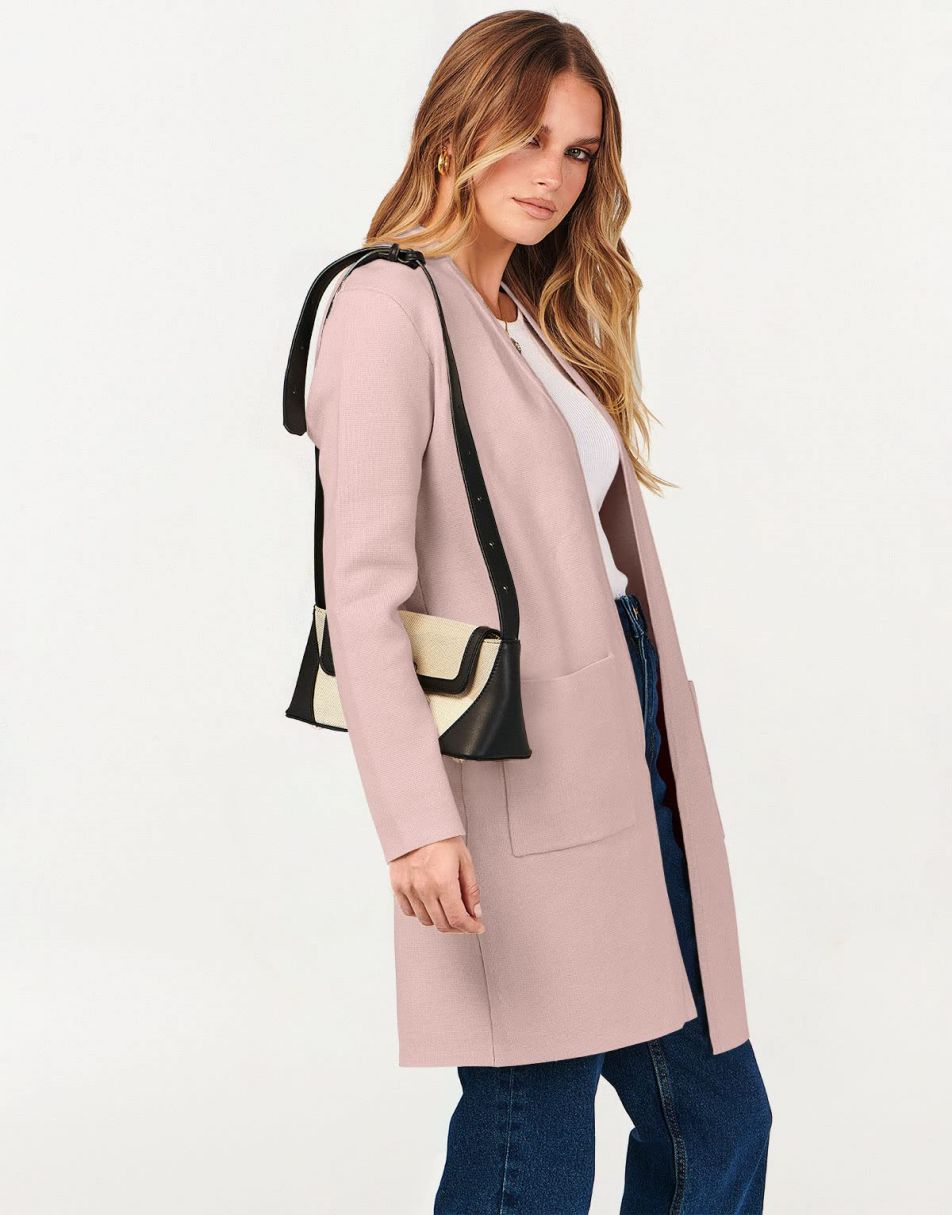 Cardigan Sweater for Women Casual 2025 Fall Winter Fashion Coat Long Sleeve Open Front Knit Coatigan Clothes