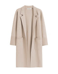 Cardigan for Women Oversized Open Front Sweater Coat Long Sleeve Lapel Blazer Jacket Fall Outwear Coatigan