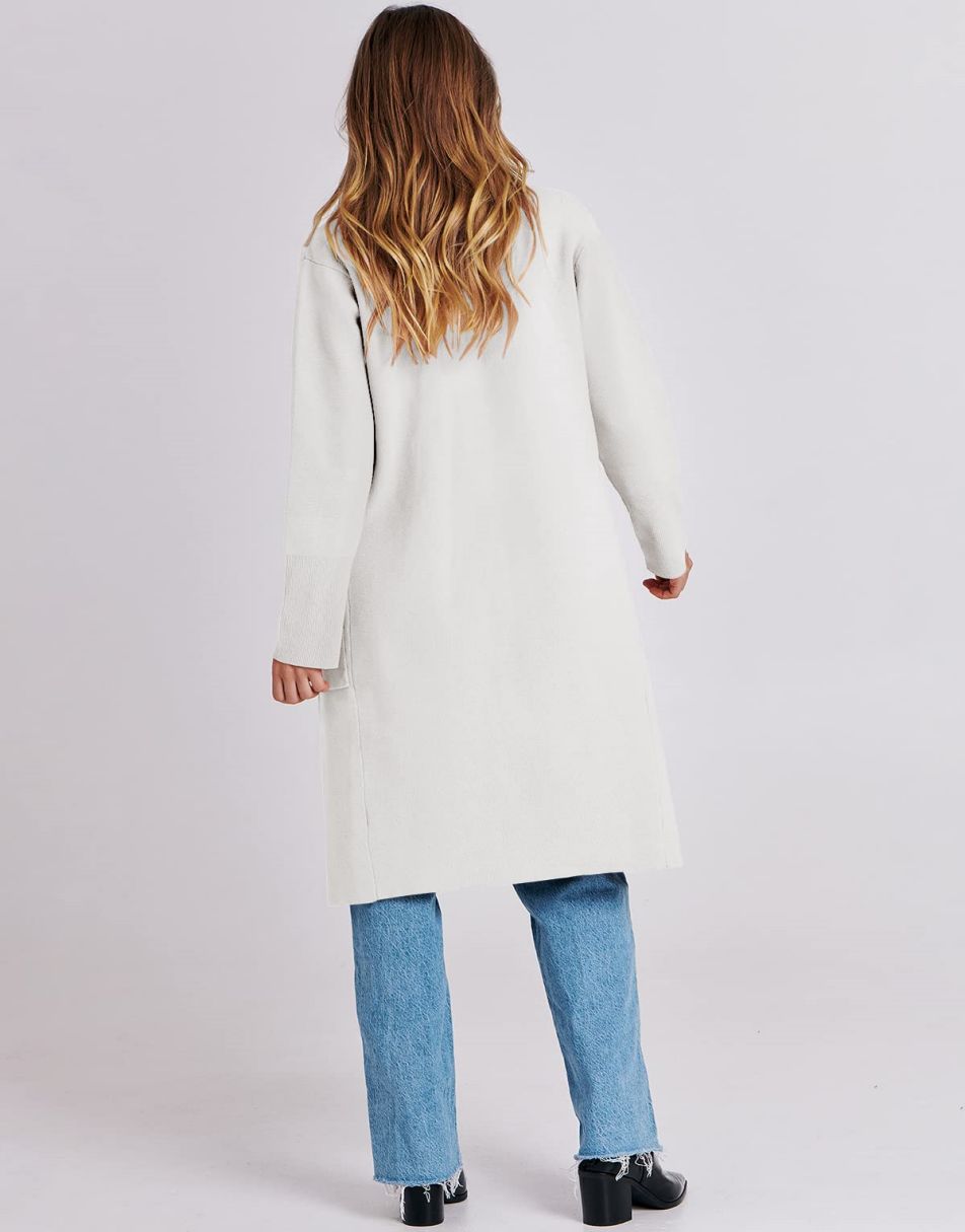 Cardigan for Women Oversized Open Front Sweater Coat Long Sleeve Lapel Blazer Jacket Fall Outwear Coatigan