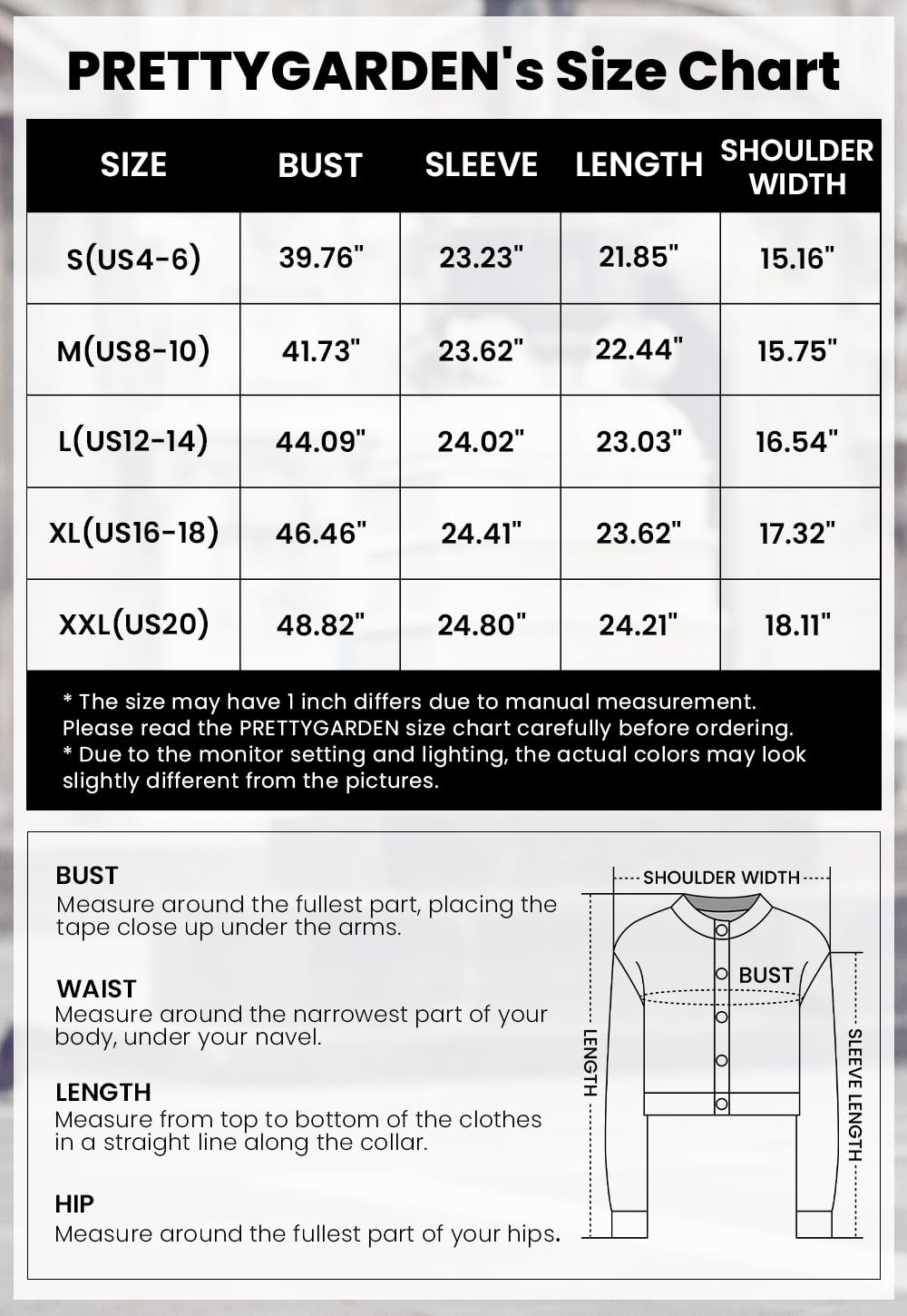 Women's Knit Cardigan Sweaters Casual Long Sleeve Open Front Button Down Trendy Jackets Outerwear