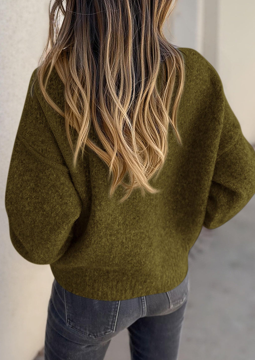 Cardigan Sweaters for Women Trendy Fall Long Sleeve Button Down Oversized Chunky Knit Sweater Outerwear