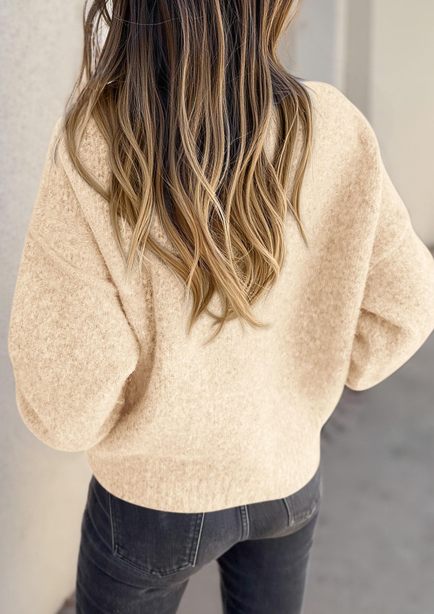 Cardigan Sweaters for Women Trendy Fall Long Sleeve Button Down Oversized Chunky Knit Sweater Outerwear