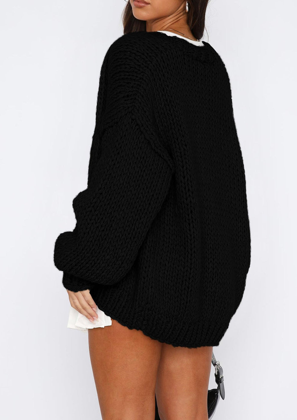 Cardigan Sweaters for Women Trendy Fall Fashion Long Sleeve Chunky Knit Cardigans Winter Clothing Outfits