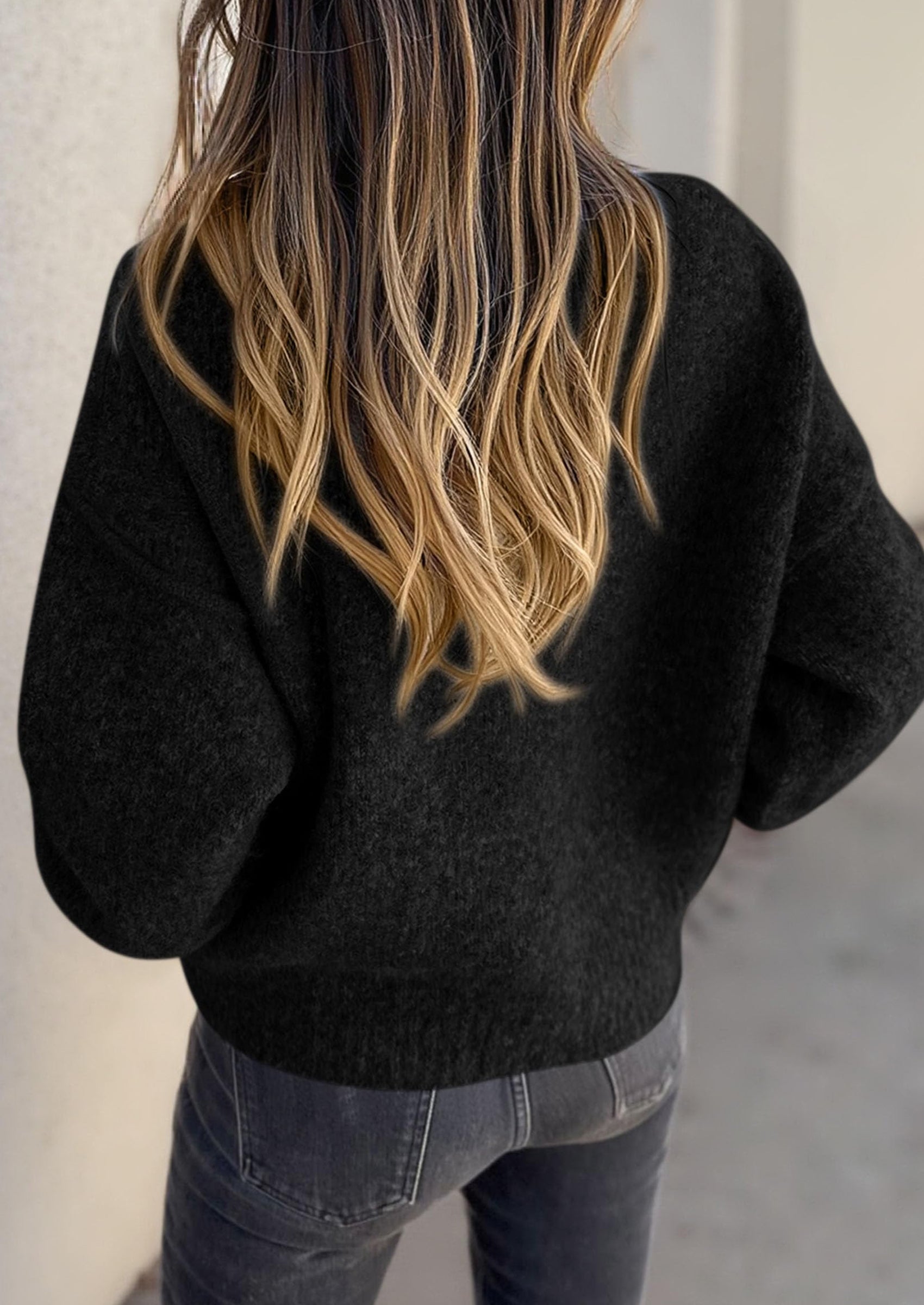 Cardigan Sweaters for Women Trendy Fall Long Sleeve Button Down Oversized Chunky Knit Sweater Outerwear