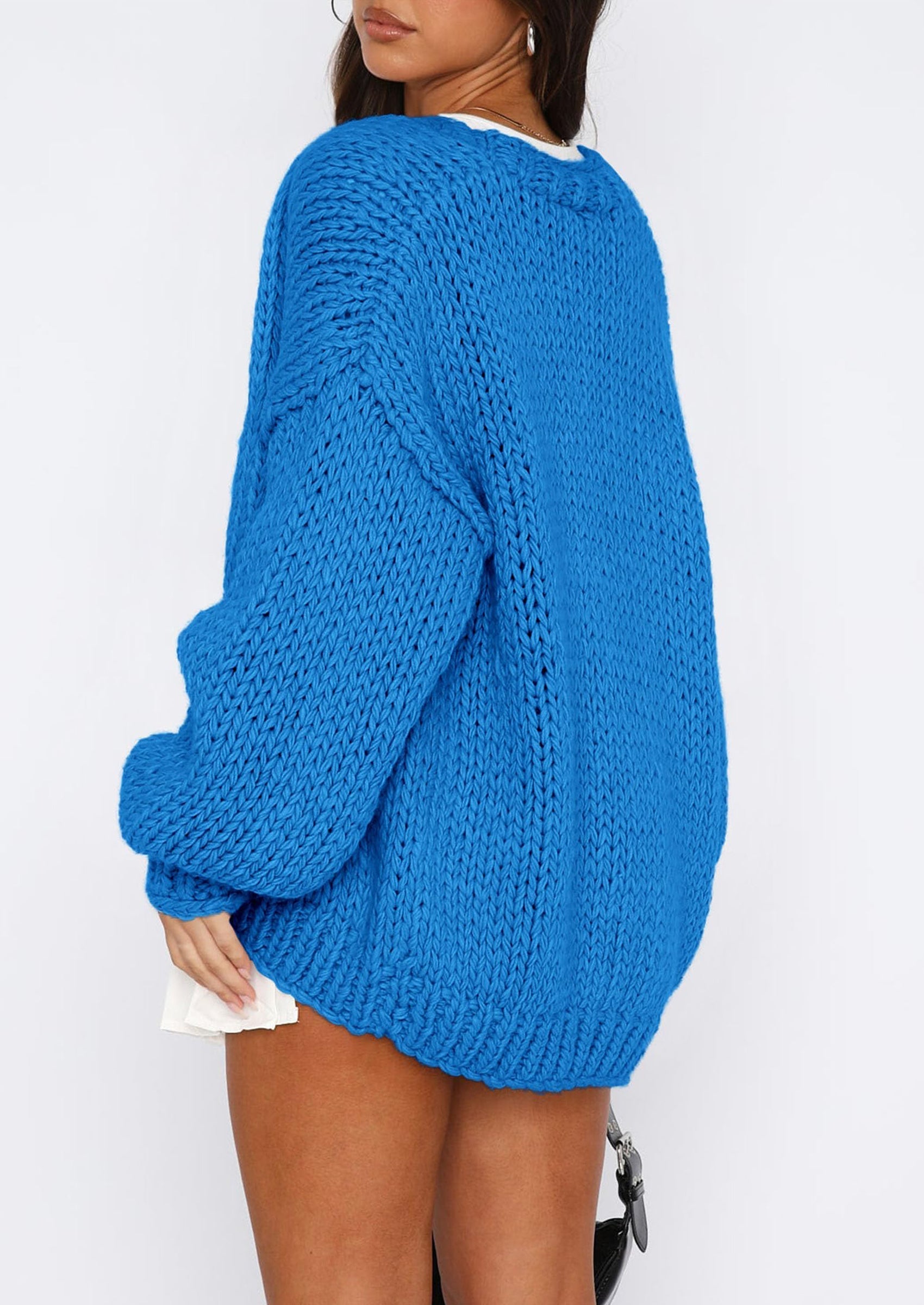 Cardigan Sweaters for Women Trendy Fall Fashion Long Sleeve Chunky Knit Cardigans Winter Clothing Outfits