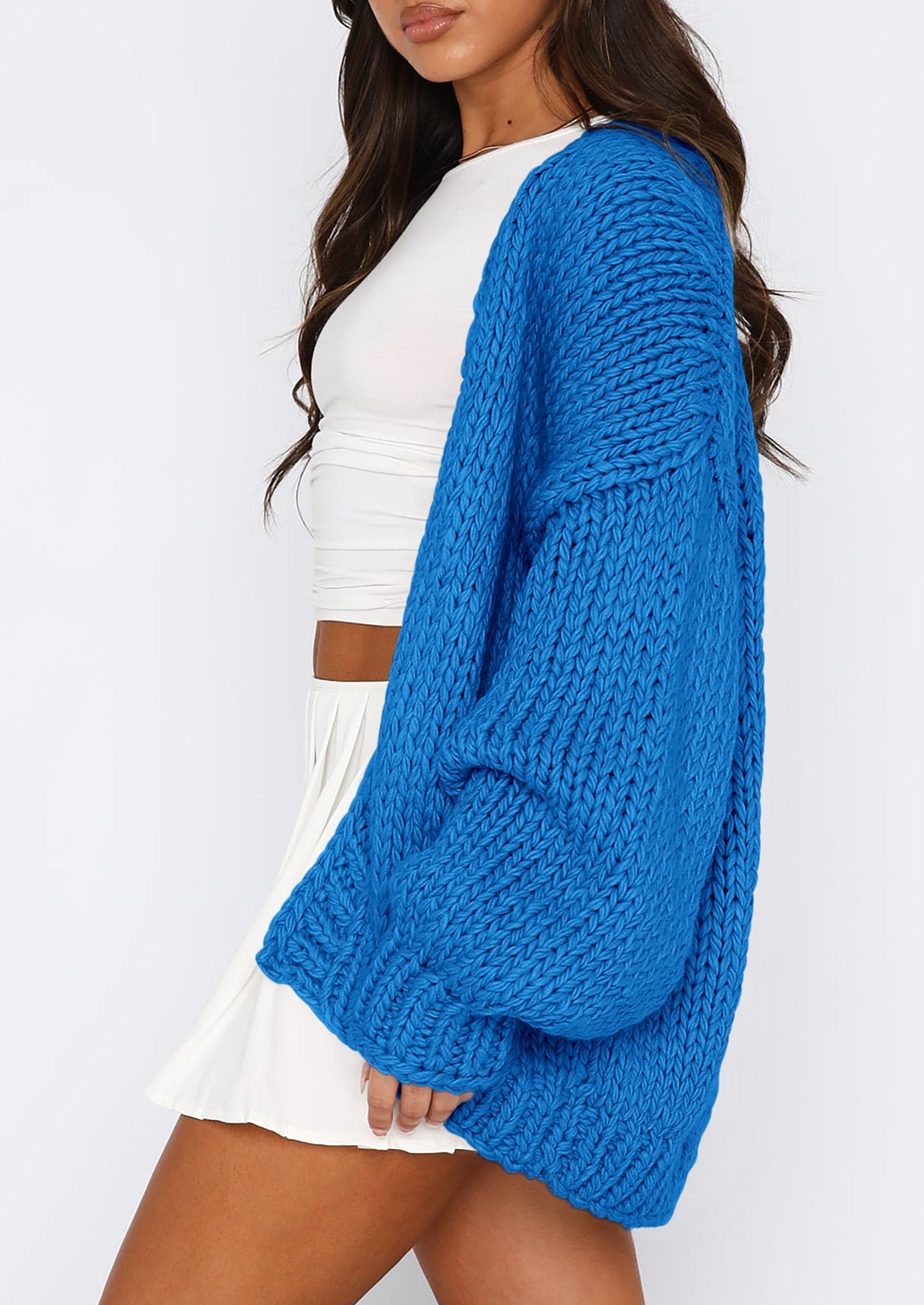 Cardigan Sweaters for Women Trendy Fall Fashion Long Sleeve Chunky Knit Cardigans Winter Clothing Outfits