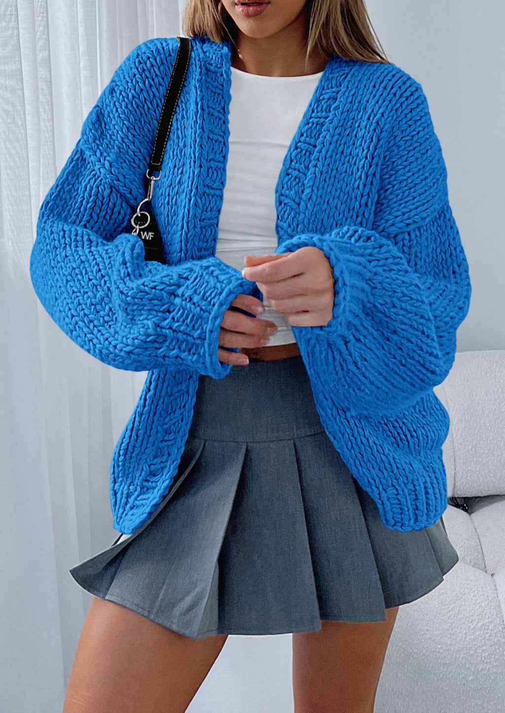 Cardigan Sweaters for Women Trendy Fall Fashion Long Sleeve Chunky Knit Cardigans Winter Clothing Outfits