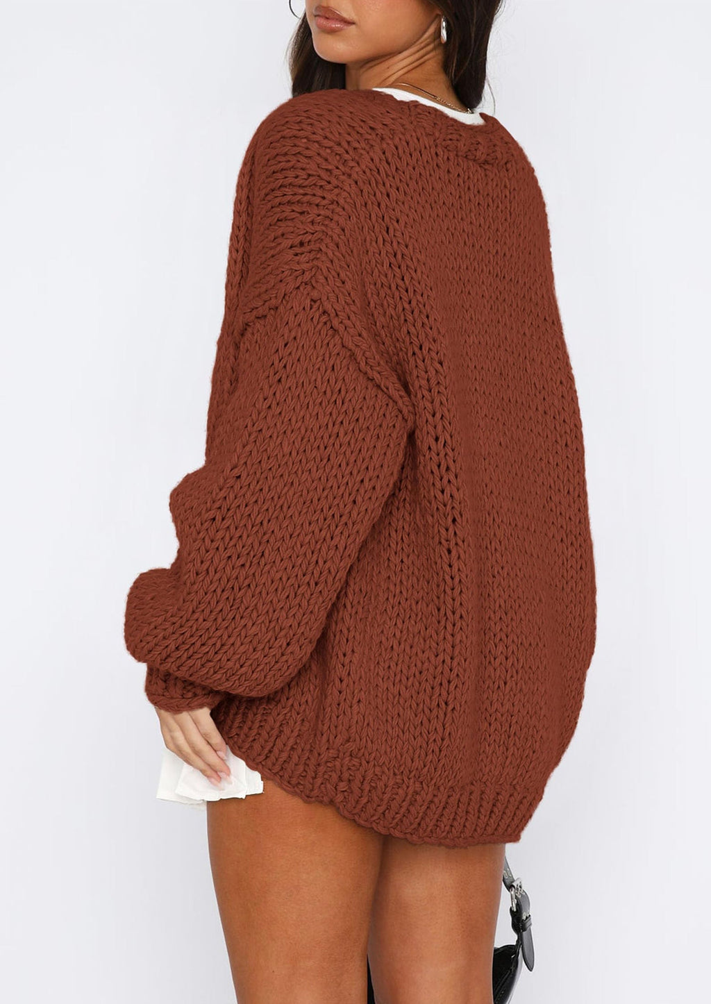 Cardigan Sweaters for Women Trendy Fall Fashion Long Sleeve Chunky Knit Cardigans Winter Clothing Outfits