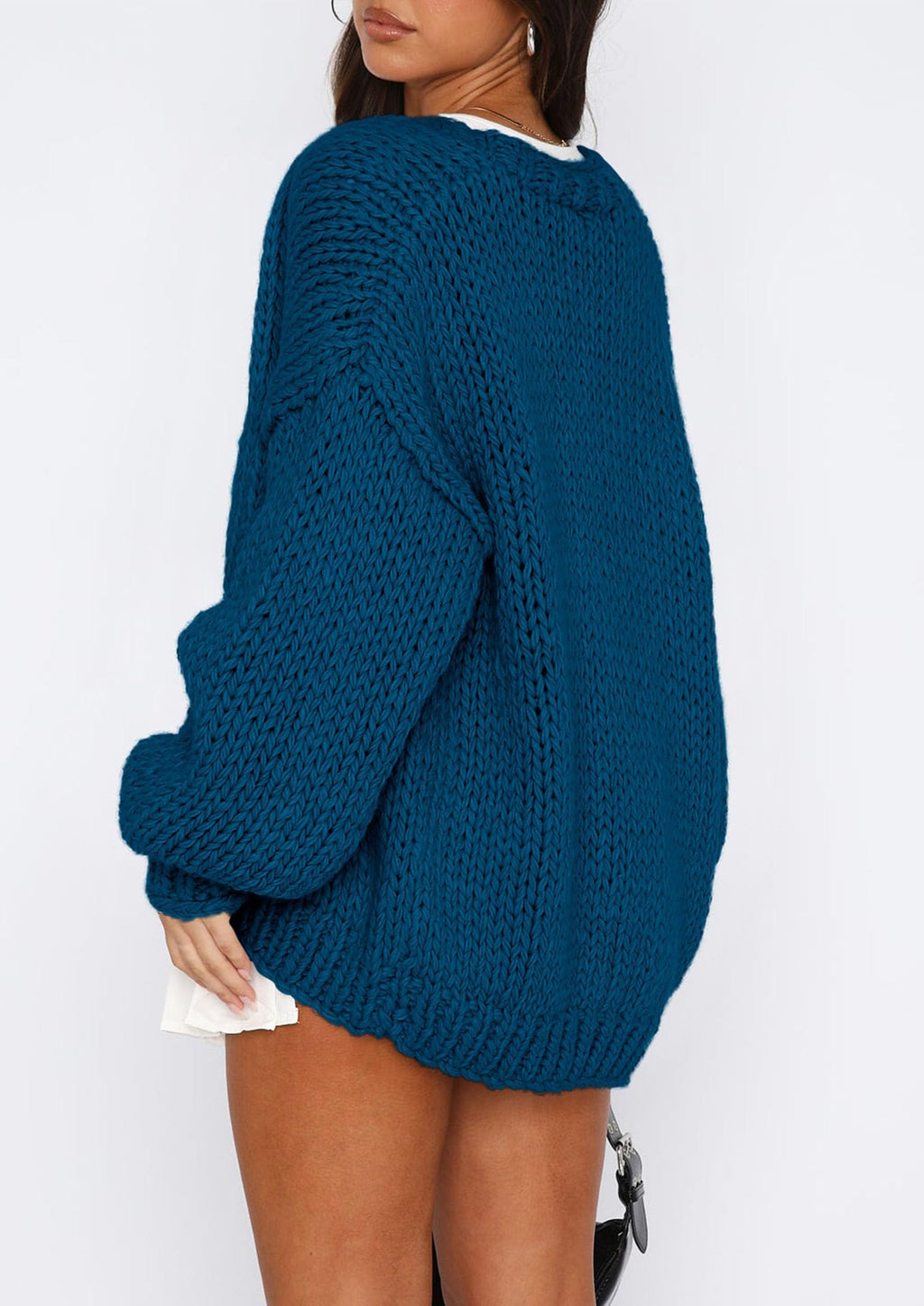 Cardigan Sweaters for Women Trendy Fall Fashion Long Sleeve Chunky Knit Cardigans Winter Clothing Outfits