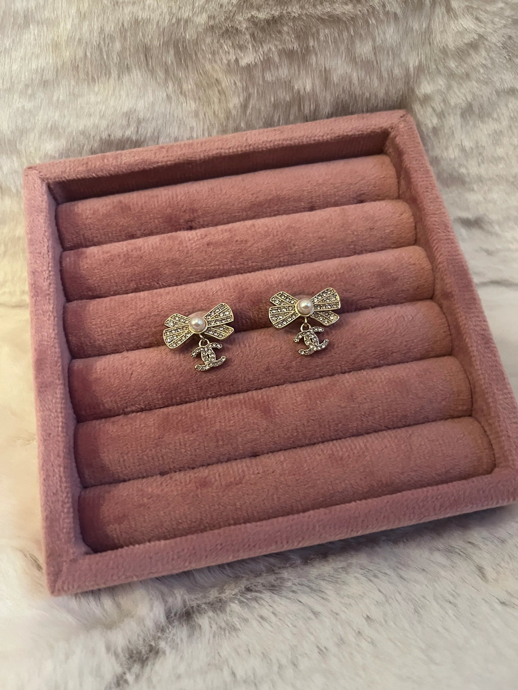 Chloe Bow Earrings