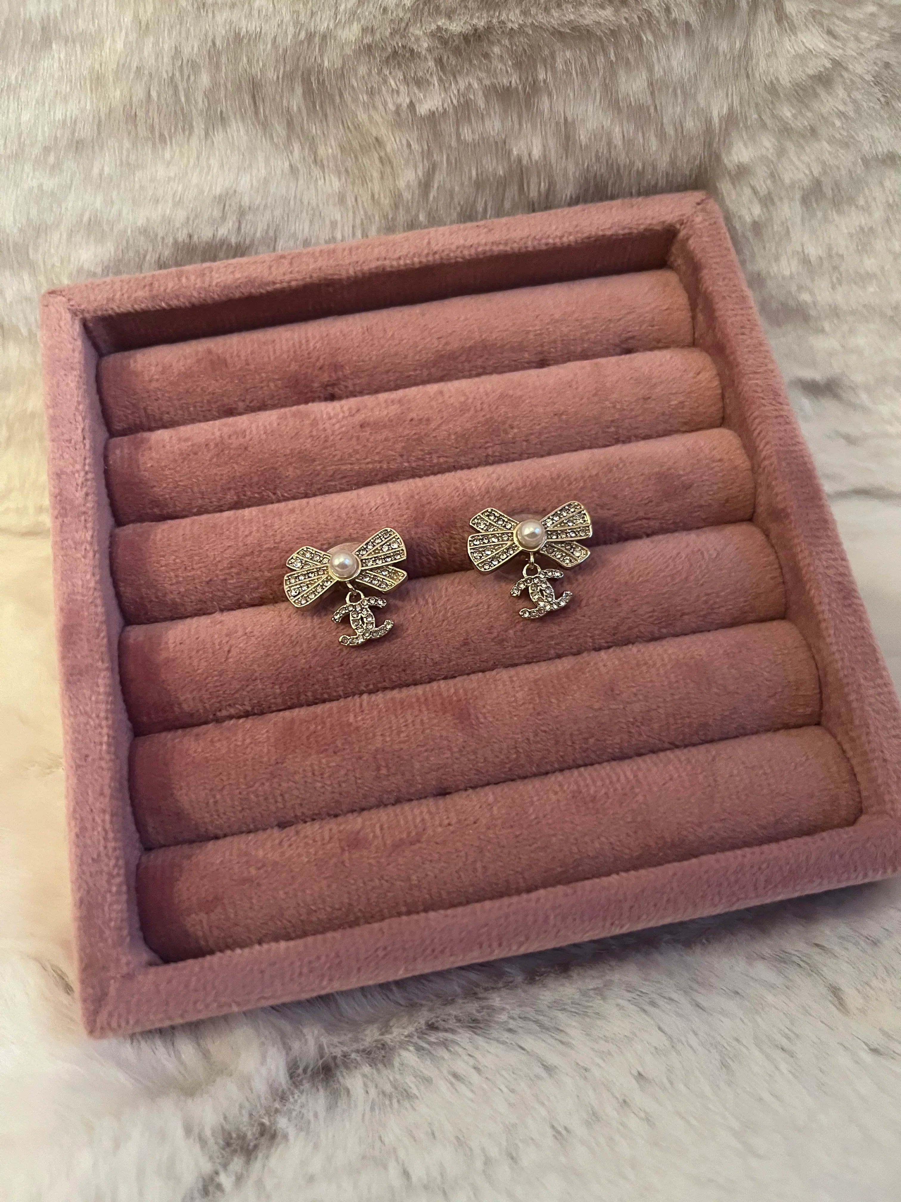 Chloe Bow Earrings