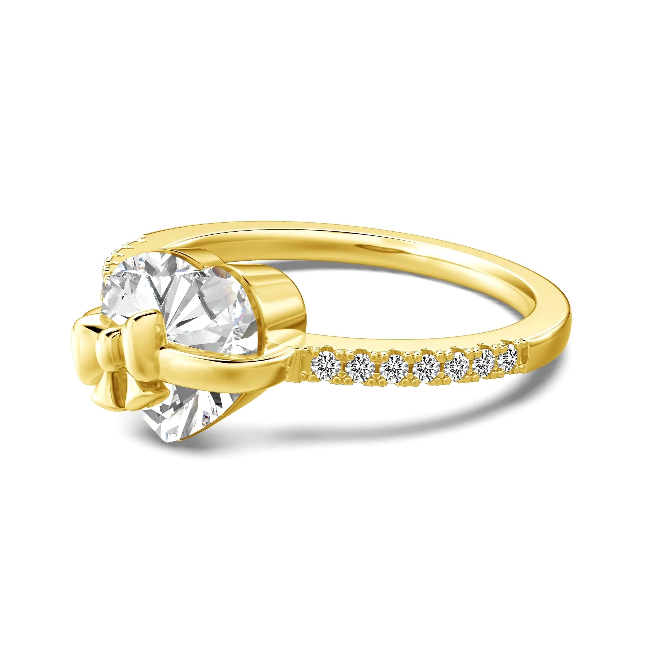 Heart Bow Ring