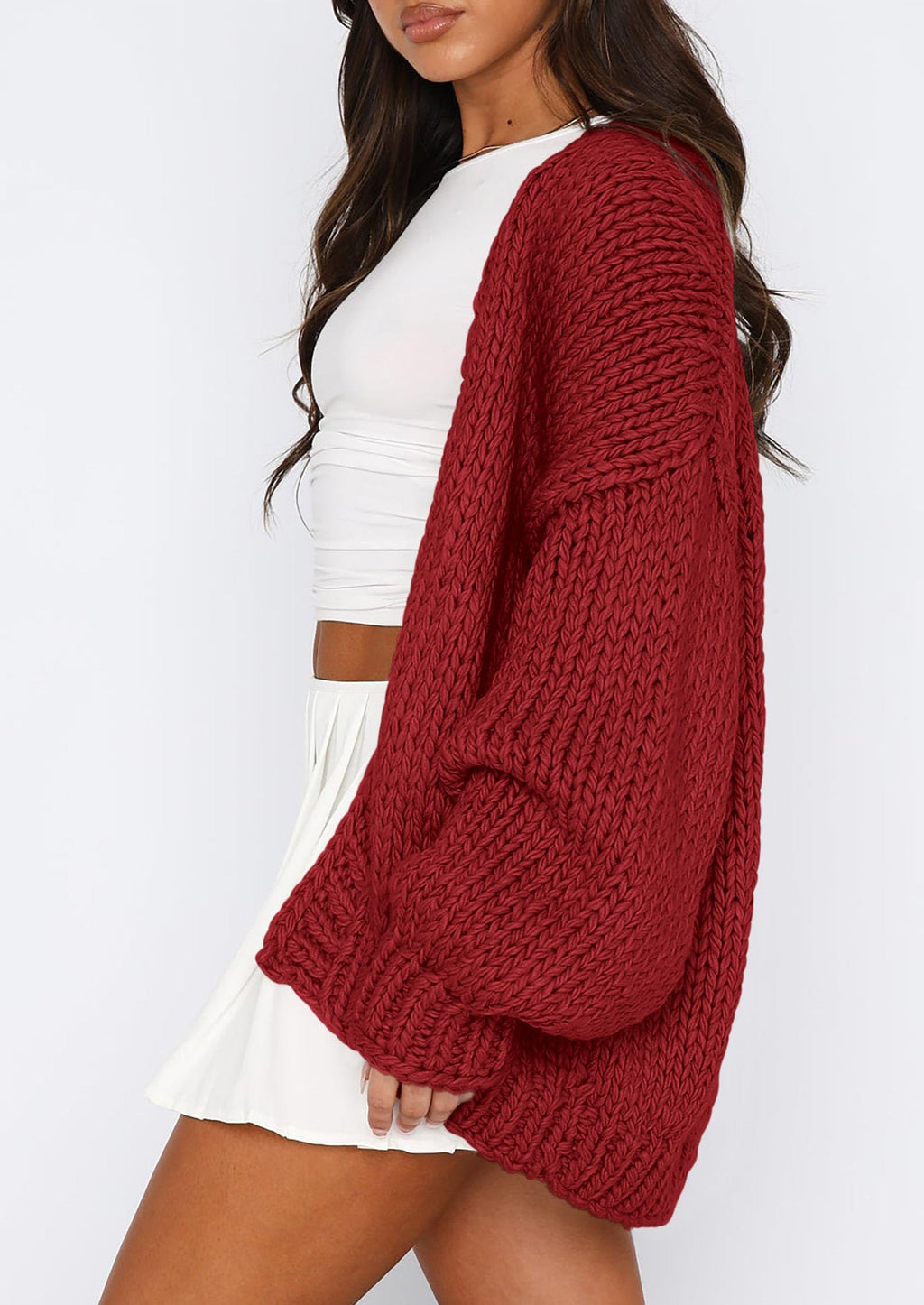 Cardigan Sweaters for Women Trendy Fall Fashion Long Sleeve Chunky Knit Cardigans Winter Clothing Outfits