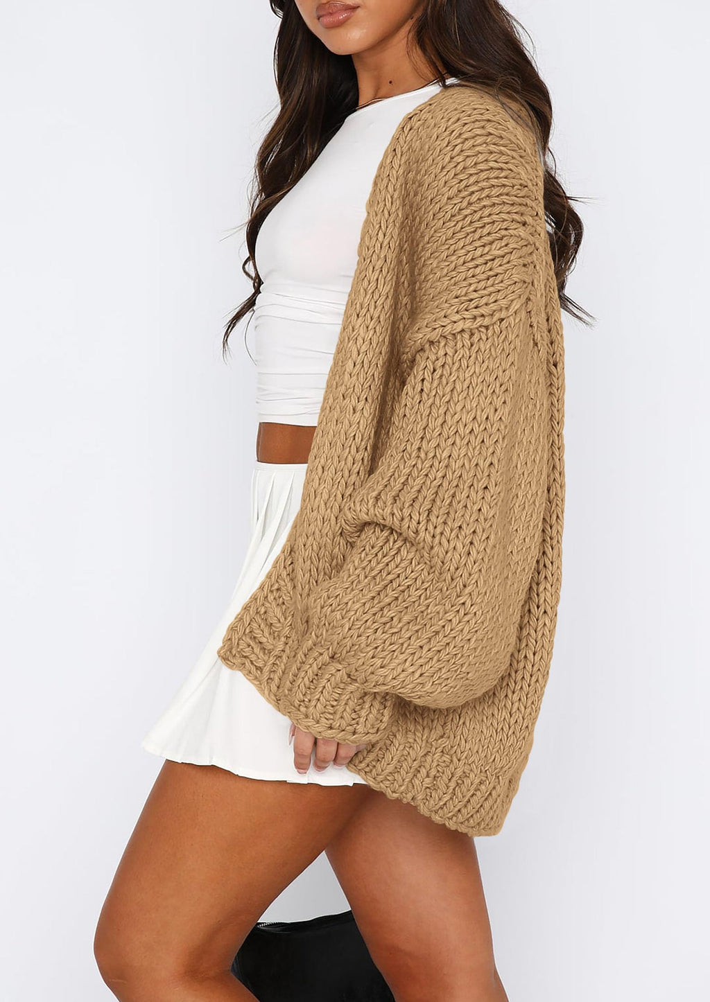 Cardigan Sweaters for Women Trendy Fall Fashion Long Sleeve Chunky Knit Cardigans Winter Clothing Outfits