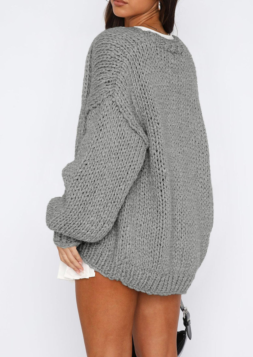 Cardigan Sweaters for Women Trendy Fall Fashion Long Sleeve Chunky Knit Cardigans Winter Clothing Outfits