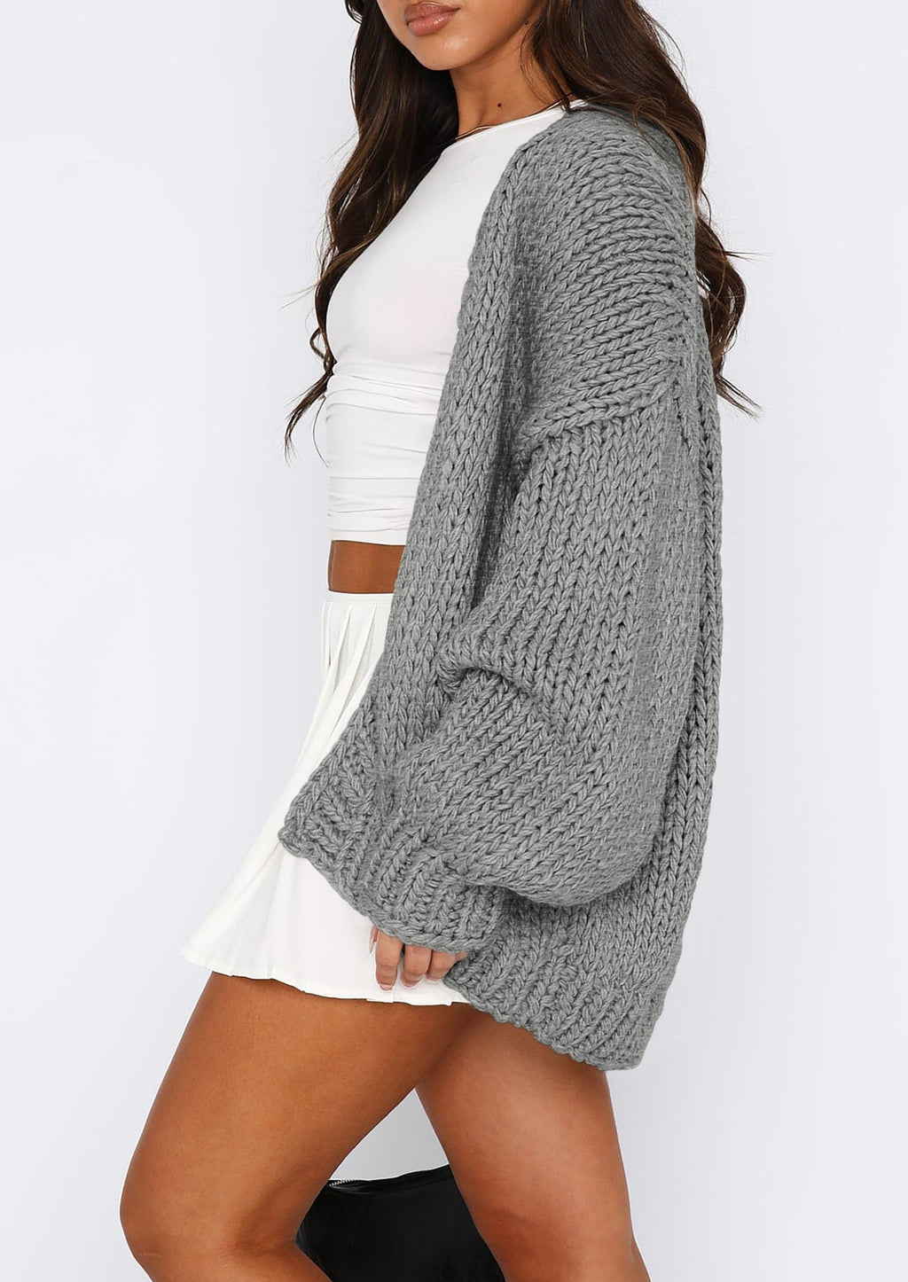 Cardigan Sweaters for Women Trendy Fall Fashion Long Sleeve Chunky Knit Cardigans Winter Clothing Outfits