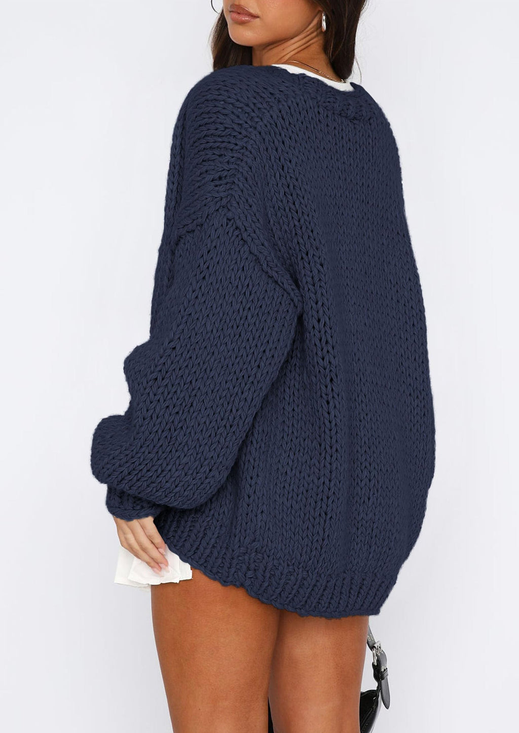 Cardigan Sweaters for Women Trendy Fall Fashion Long Sleeve Chunky Knit Cardigans Winter Clothing Outfits