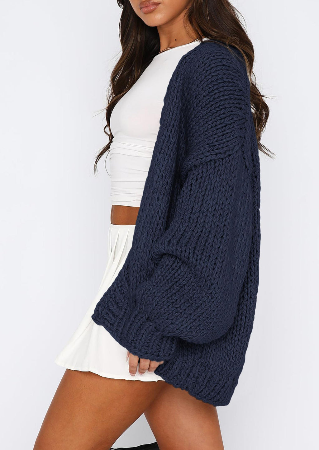 Cardigan Sweaters for Women Trendy Fall Fashion Long Sleeve Chunky Knit Cardigans Winter Clothing Outfits