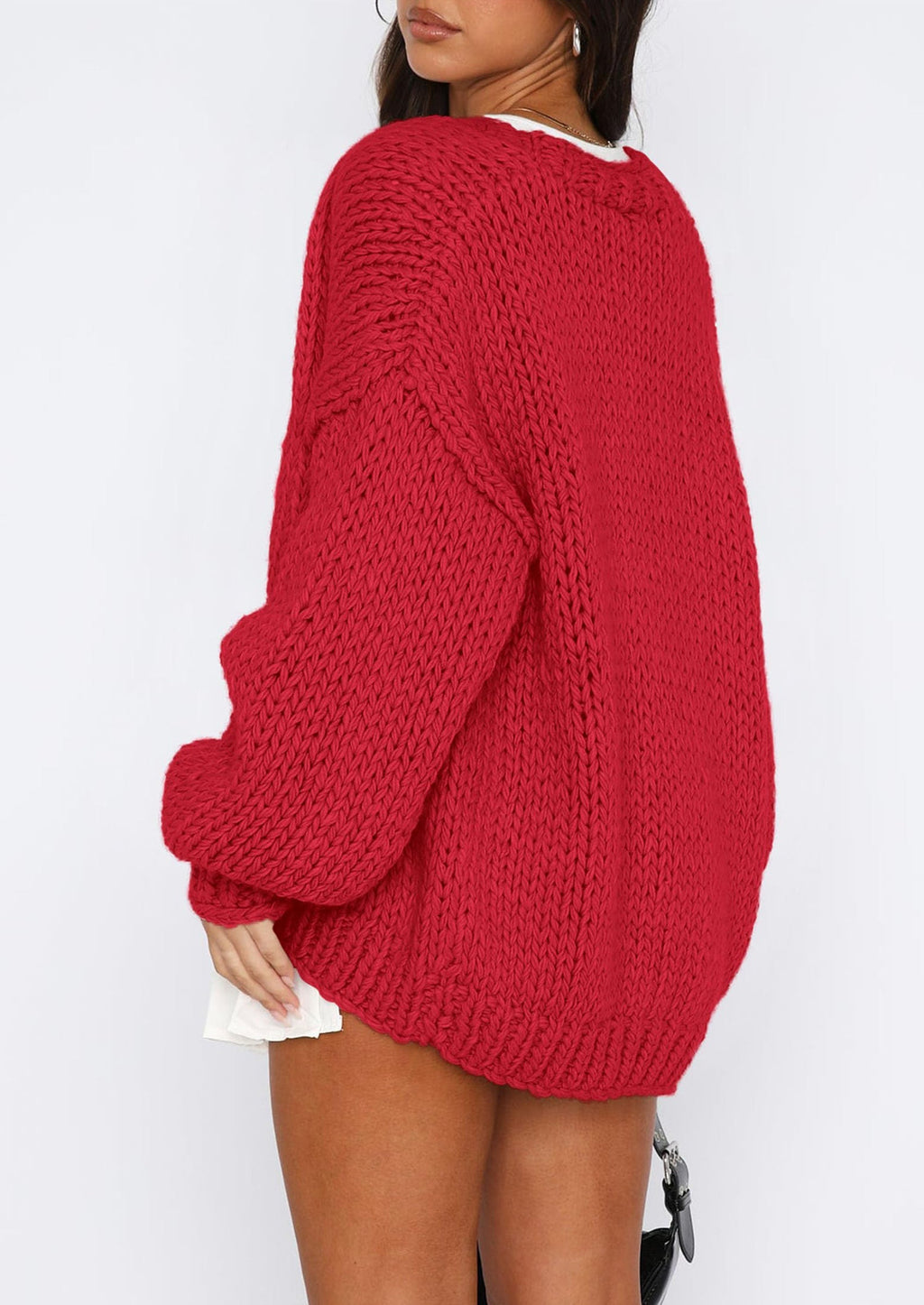 Cardigan Sweaters for Women Trendy Fall Fashion Long Sleeve Chunky Knit Cardigans Winter Clothing Outfits