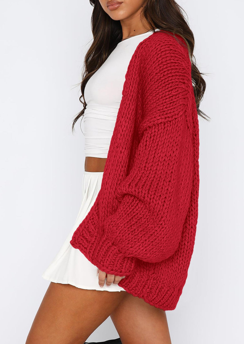 Cardigan Sweaters for Women Trendy Fall Fashion Long Sleeve Chunky Knit Cardigans Winter Clothing Outfits