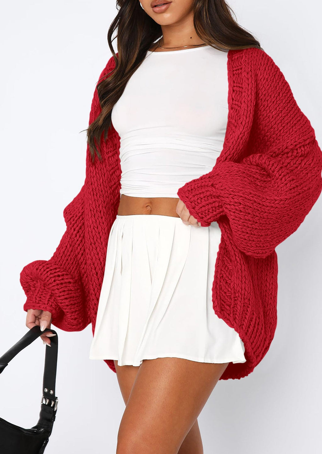 Cardigan Sweaters for Women Trendy Fall Fashion Long Sleeve Chunky Knit Cardigans Winter Clothing Outfits