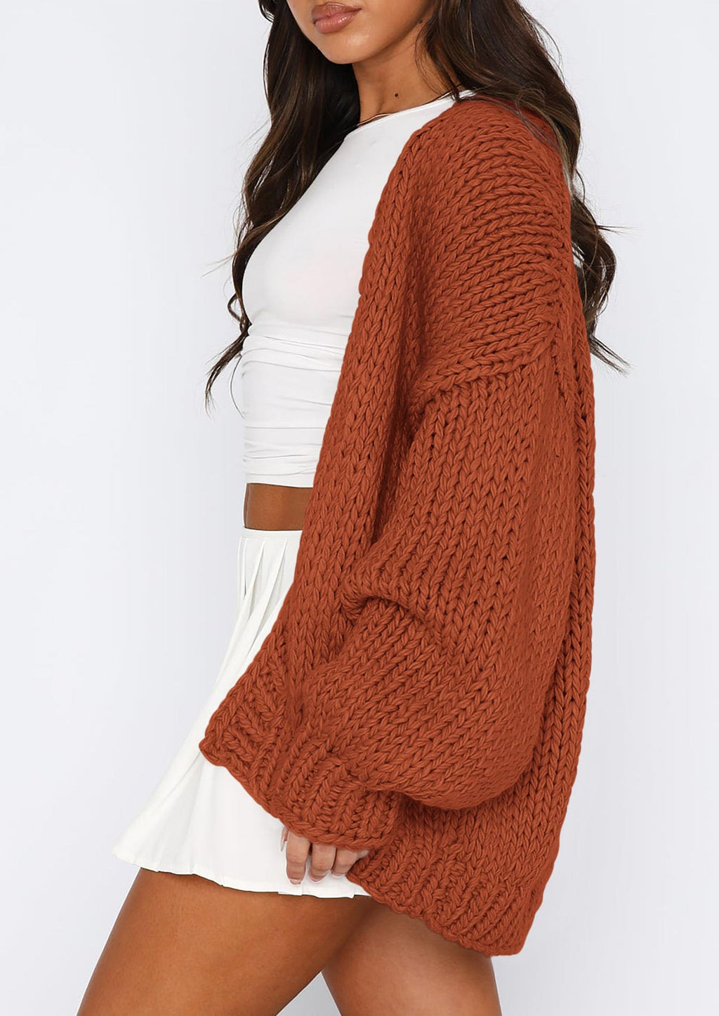 Cardigan Sweaters for Women Trendy Fall Fashion Long Sleeve Chunky Knit Cardigans Winter Clothing Outfits