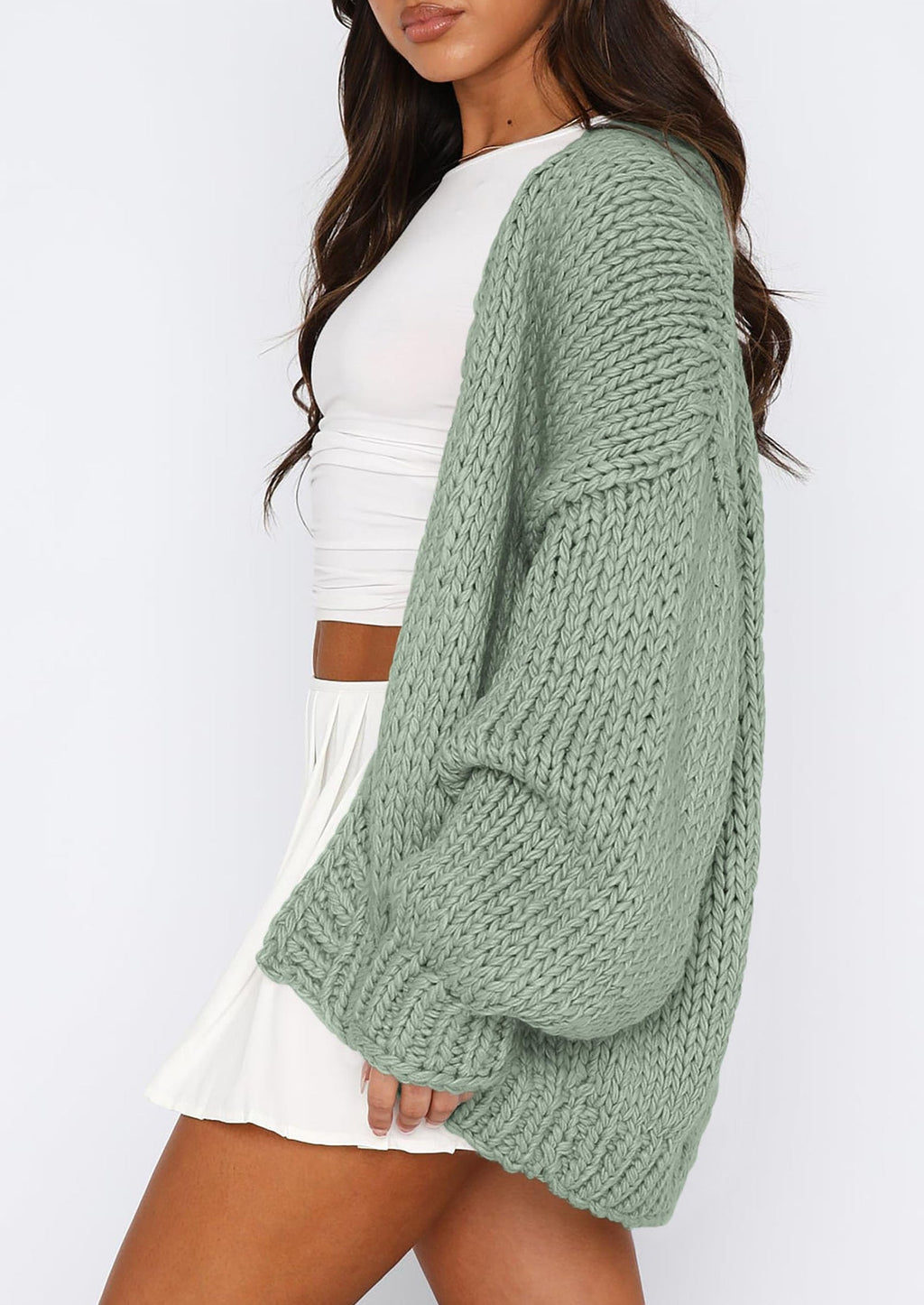 Cardigan Sweaters for Women Trendy Fall Fashion Long Sleeve Chunky Knit Cardigans Winter Clothing Outfits