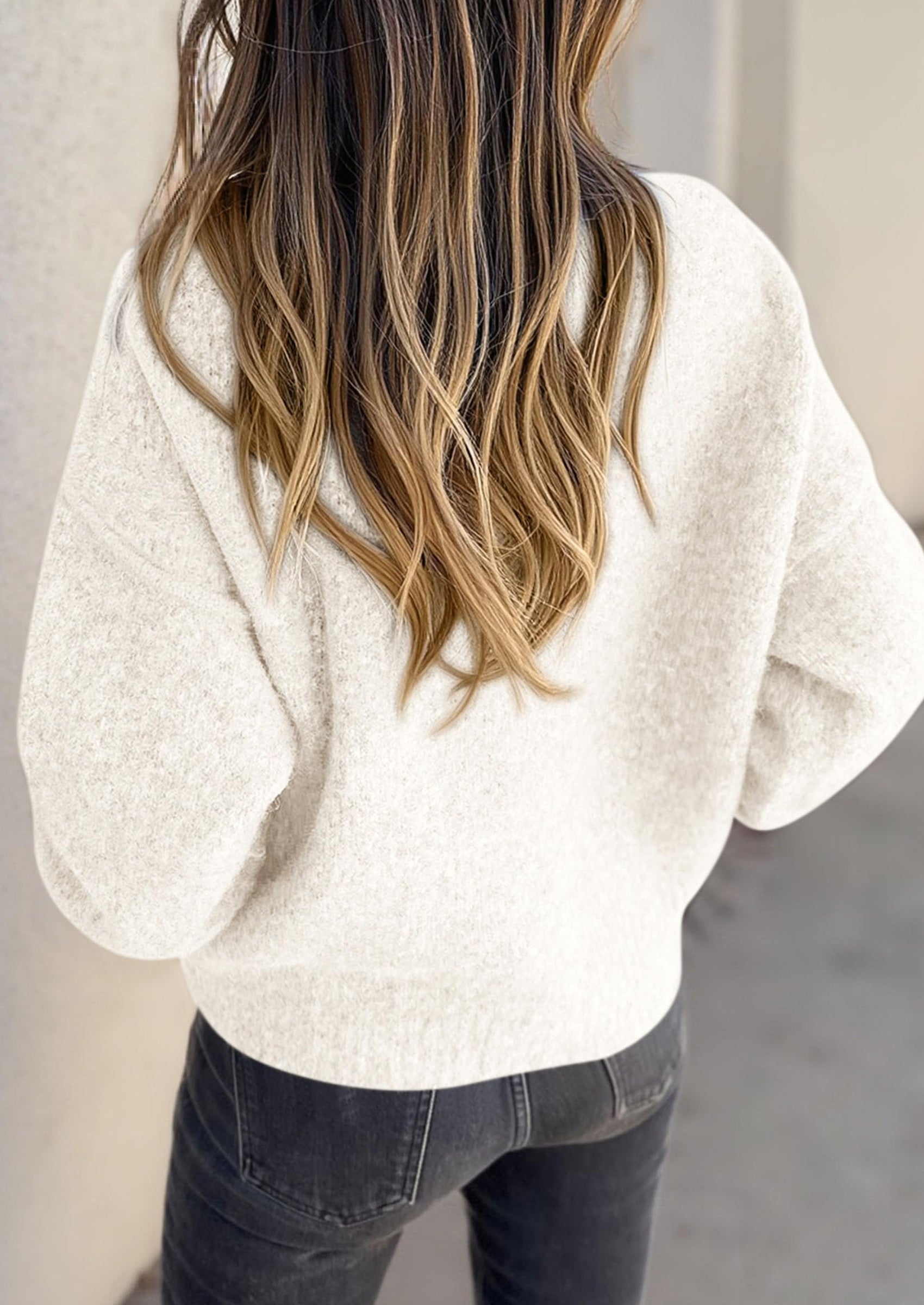 Cardigan Sweaters for Women Trendy Fall Long Sleeve Button Down Oversized Chunky Knit Sweater Outerwear