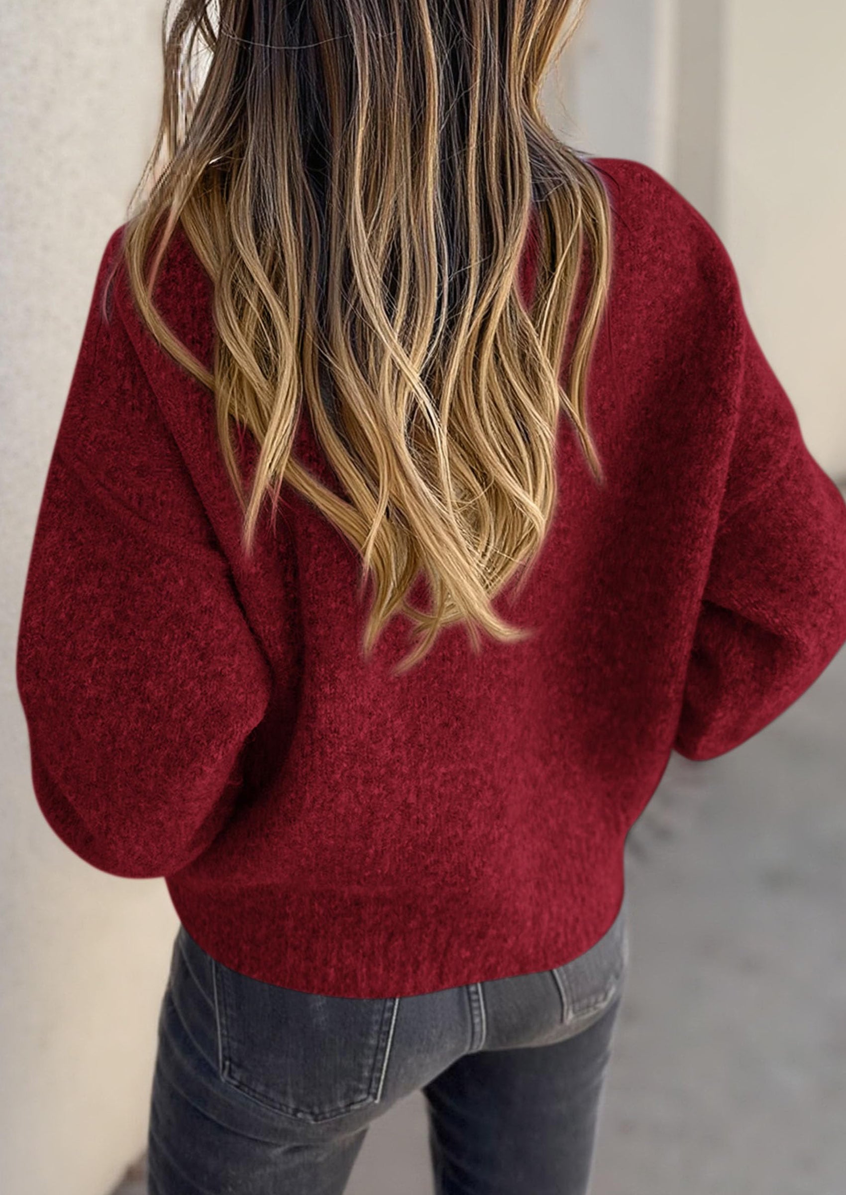 Cardigan Sweaters for Women Trendy Fall Long Sleeve Button Down Oversized Chunky Knit Sweater Outerwear