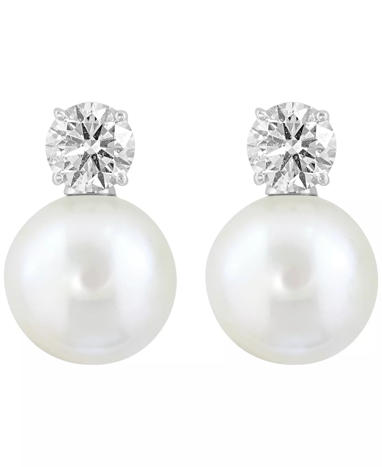Pearl Daimond Earrings