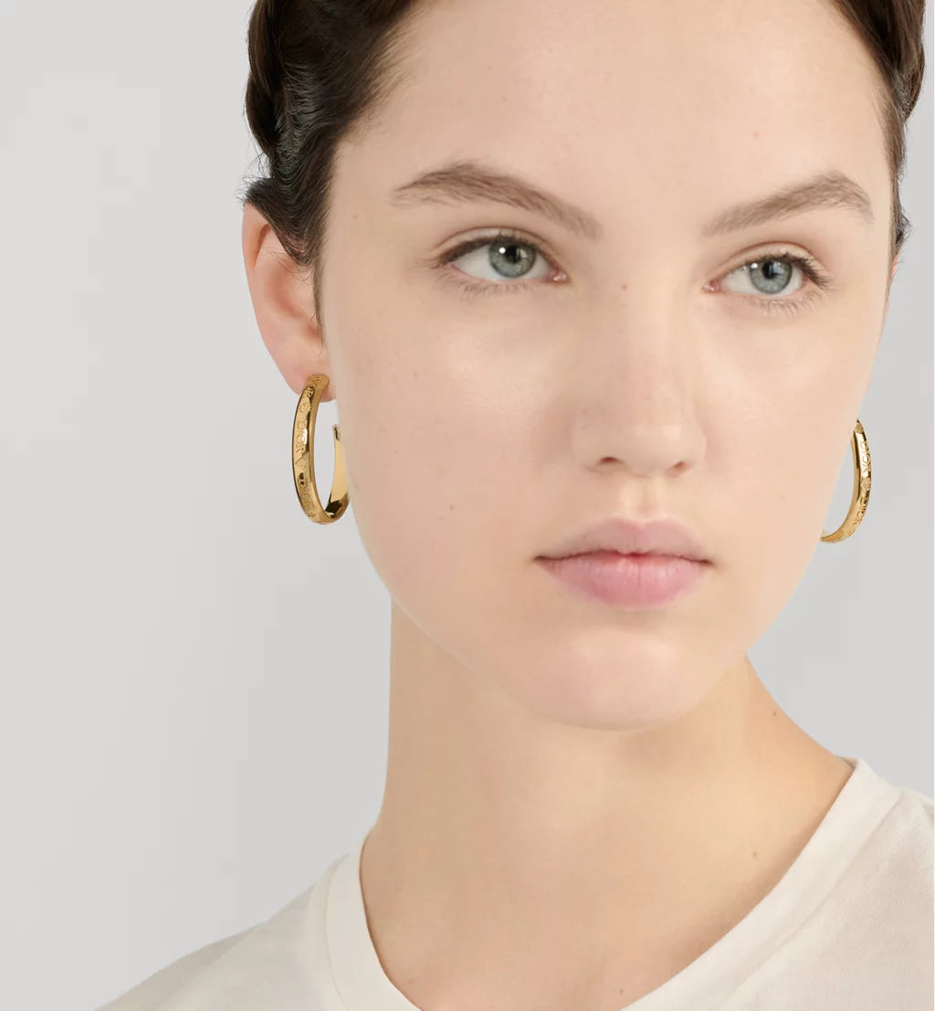 Dee Gold Hoop Earrings